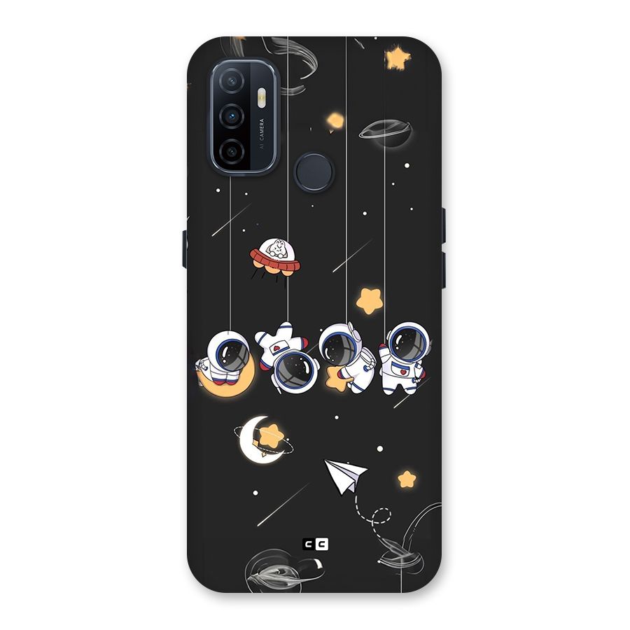 Hanging Astronauts Back Case for Oppo A53