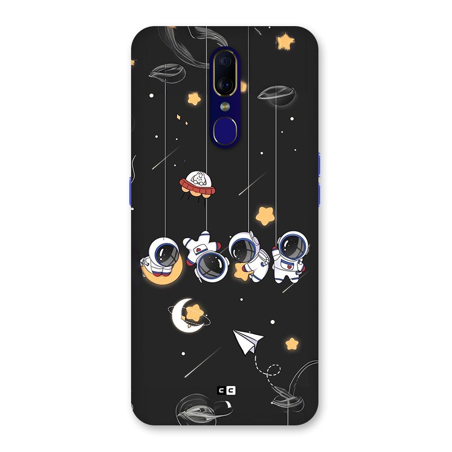 Hanging Astronauts Back Case for Oppo A9