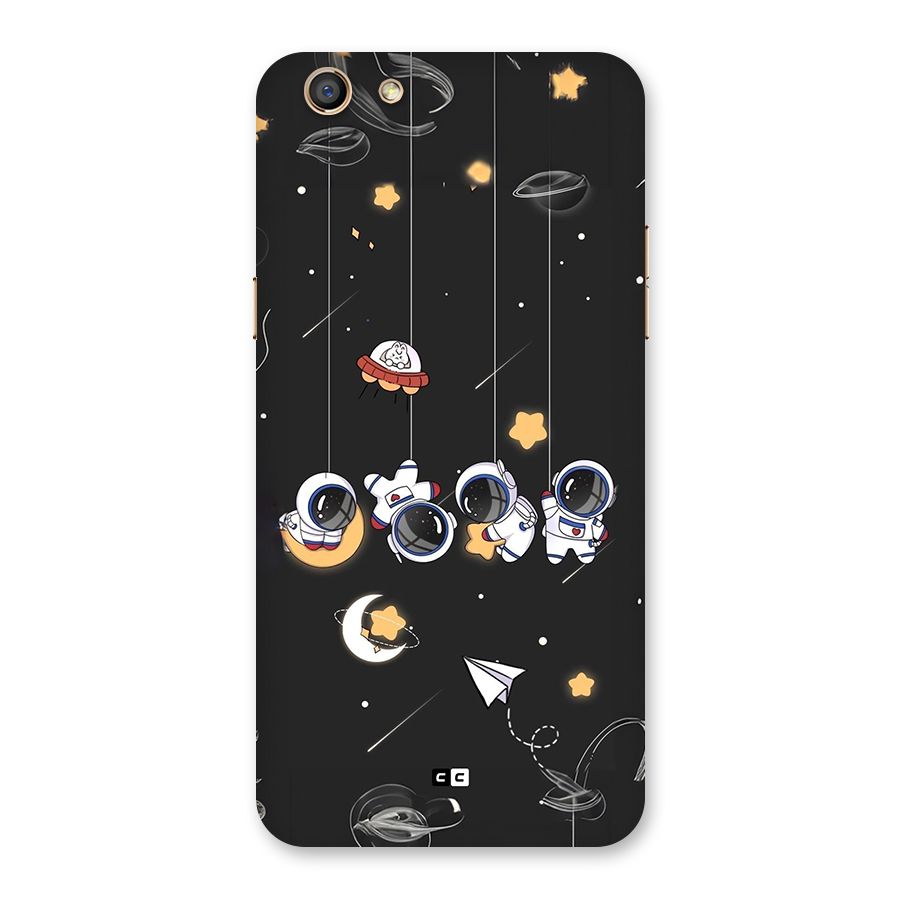 Hanging Astronauts Back Case for Oppo F3