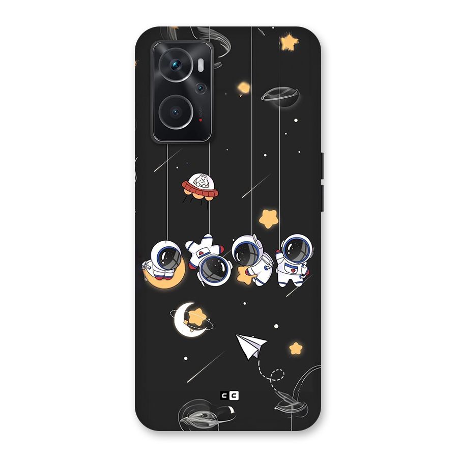 Hanging Astronauts Back Case for Oppo K10 4G