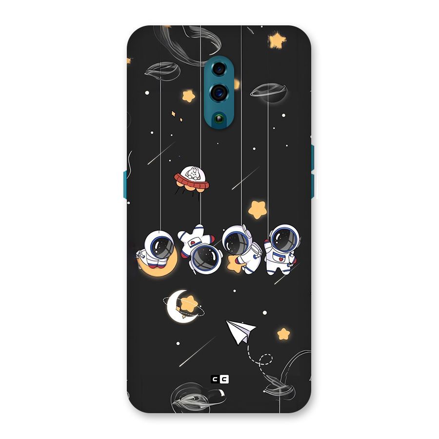 Hanging Astronauts Back Case for Oppo Reno