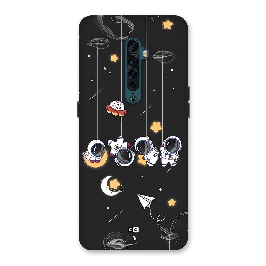 Hanging Astronauts Back Case for Oppo Reno2