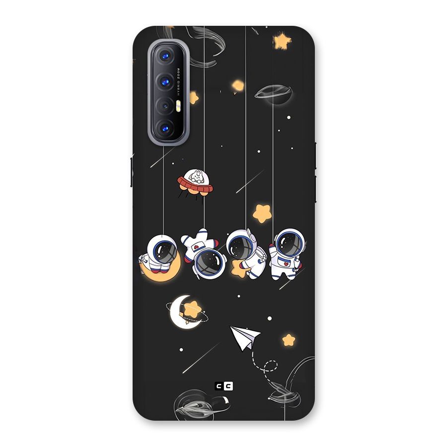 Hanging Astronauts Back Case for Oppo Reno3 Pro