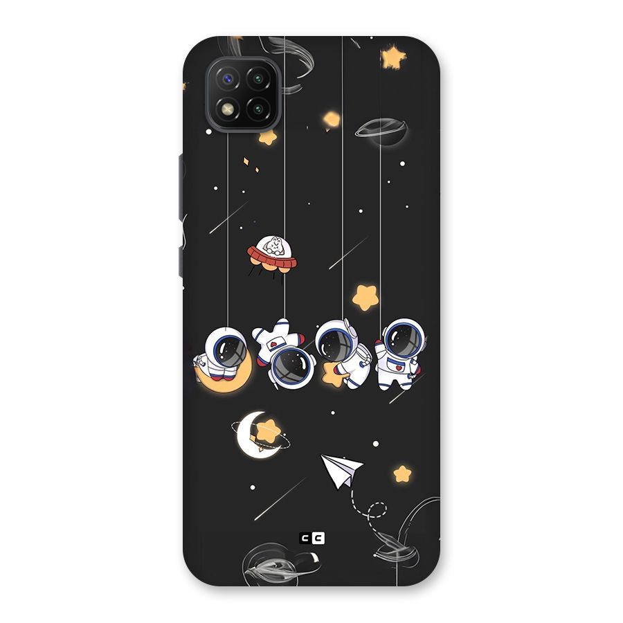 Hanging Astronauts Back Case for Poco C3