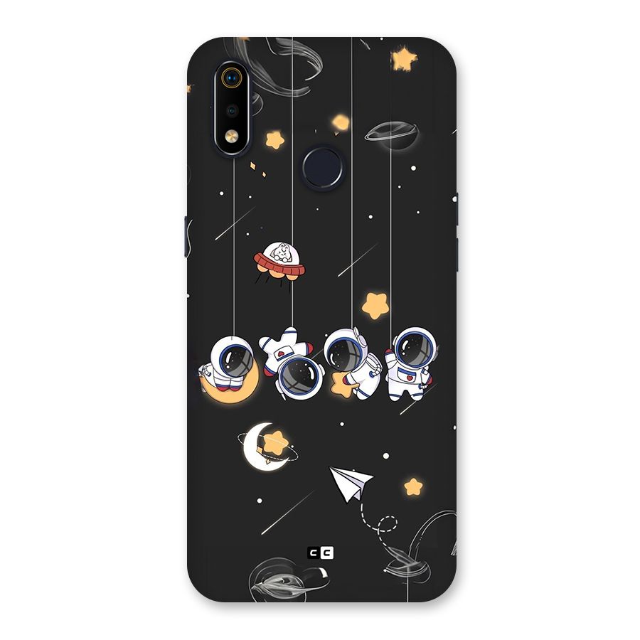 Hanging Astronauts Back Case for Realme 3i