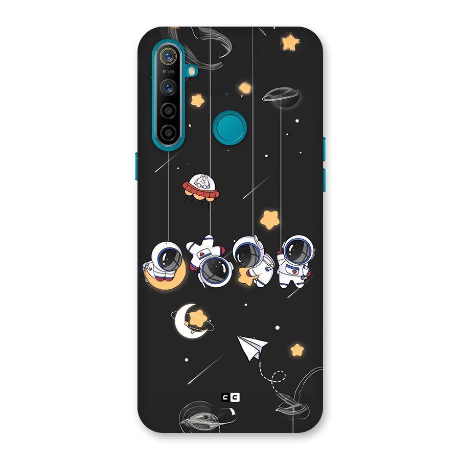 Hanging Astronauts Back Case for Realme 5i