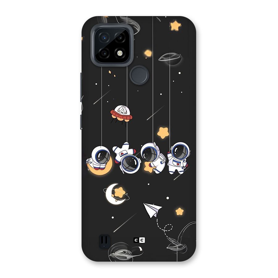 Hanging Astronauts Back Case for Realme C21