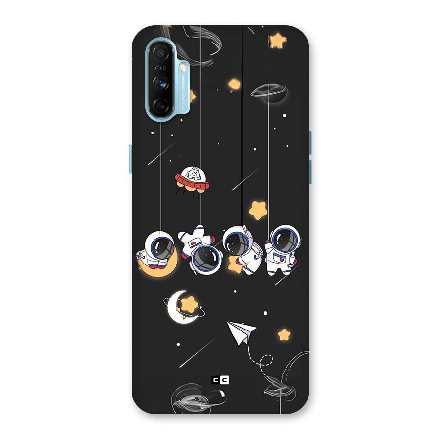 Hanging Astronauts Back Case for Realme Narzo 20A