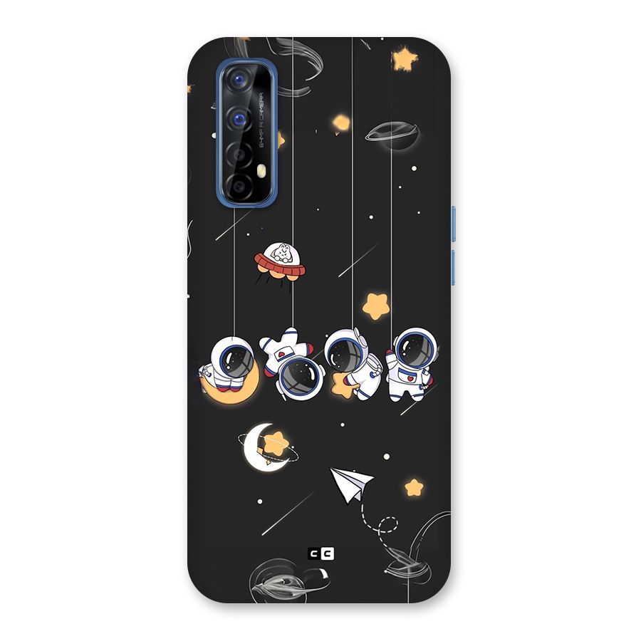 Hanging Astronauts Back Case for Realme Narzo 20 Pro