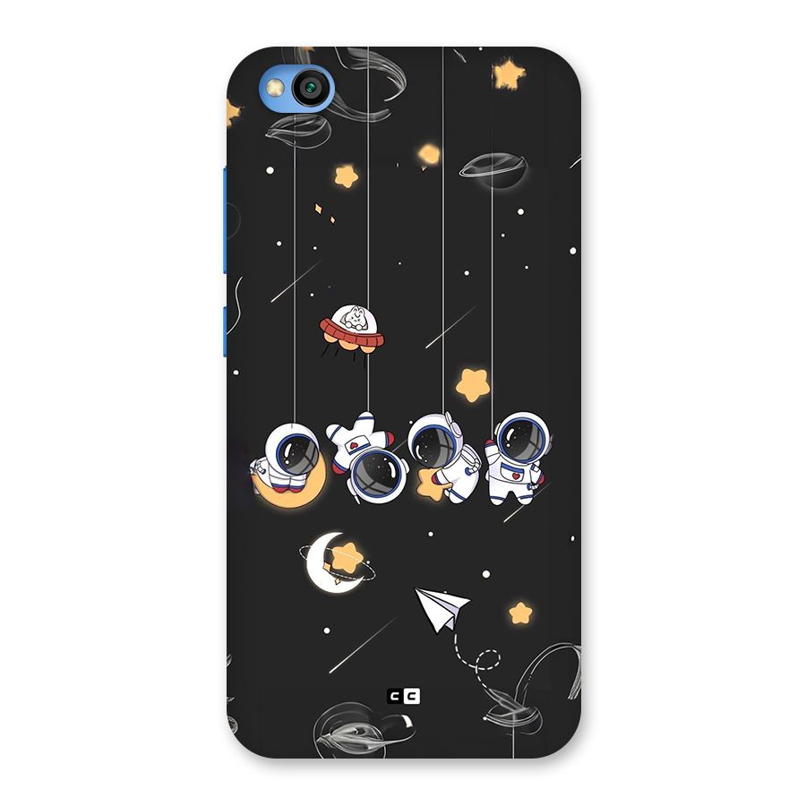 Hanging Astronauts Back Case for Redmi Go