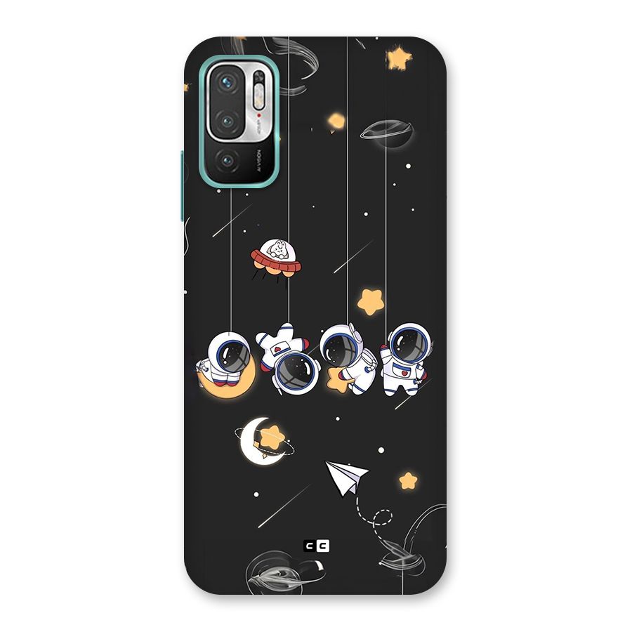 Hanging Astronauts Back Case for Redmi Note 10T 5G