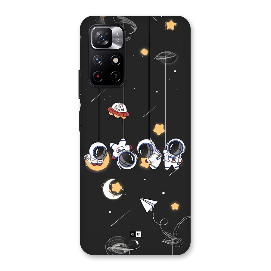Hanging Astronauts Back Case for Redmi Note 11T 5G