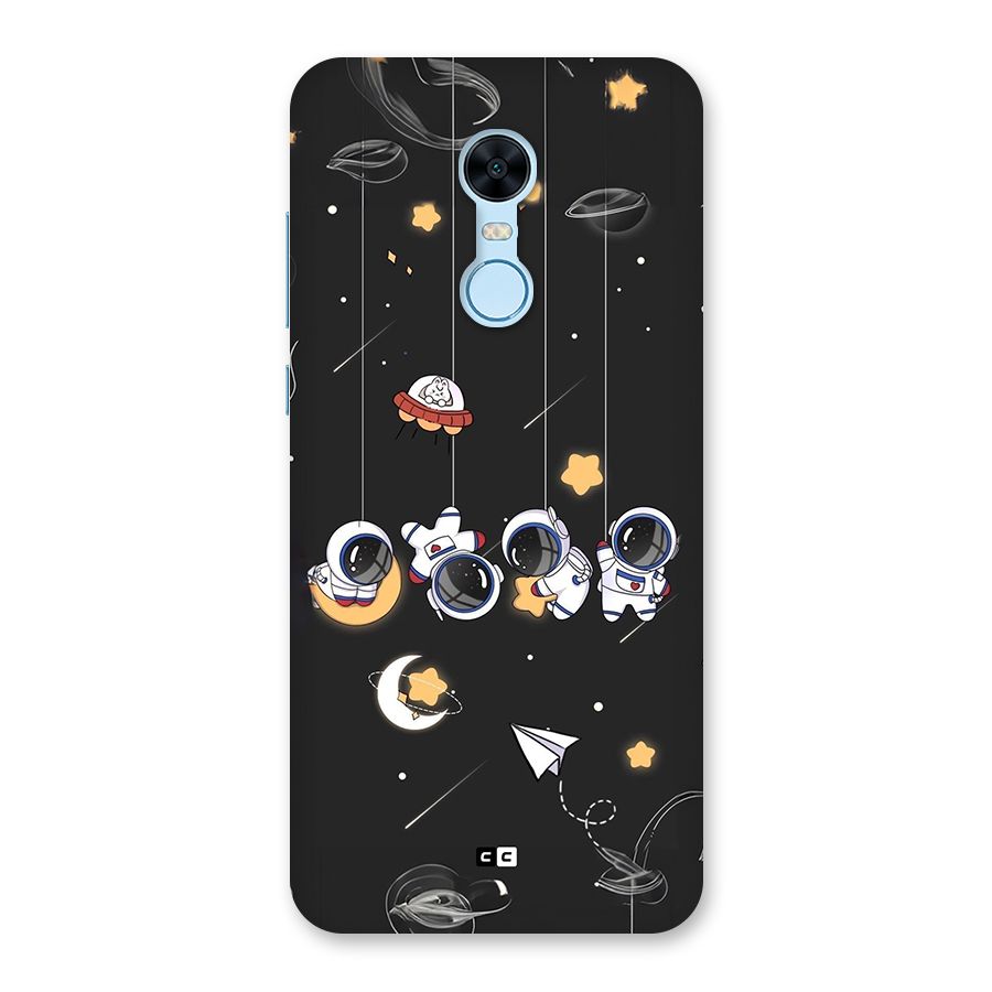 Hanging Astronauts Back Case for Redmi Note 5