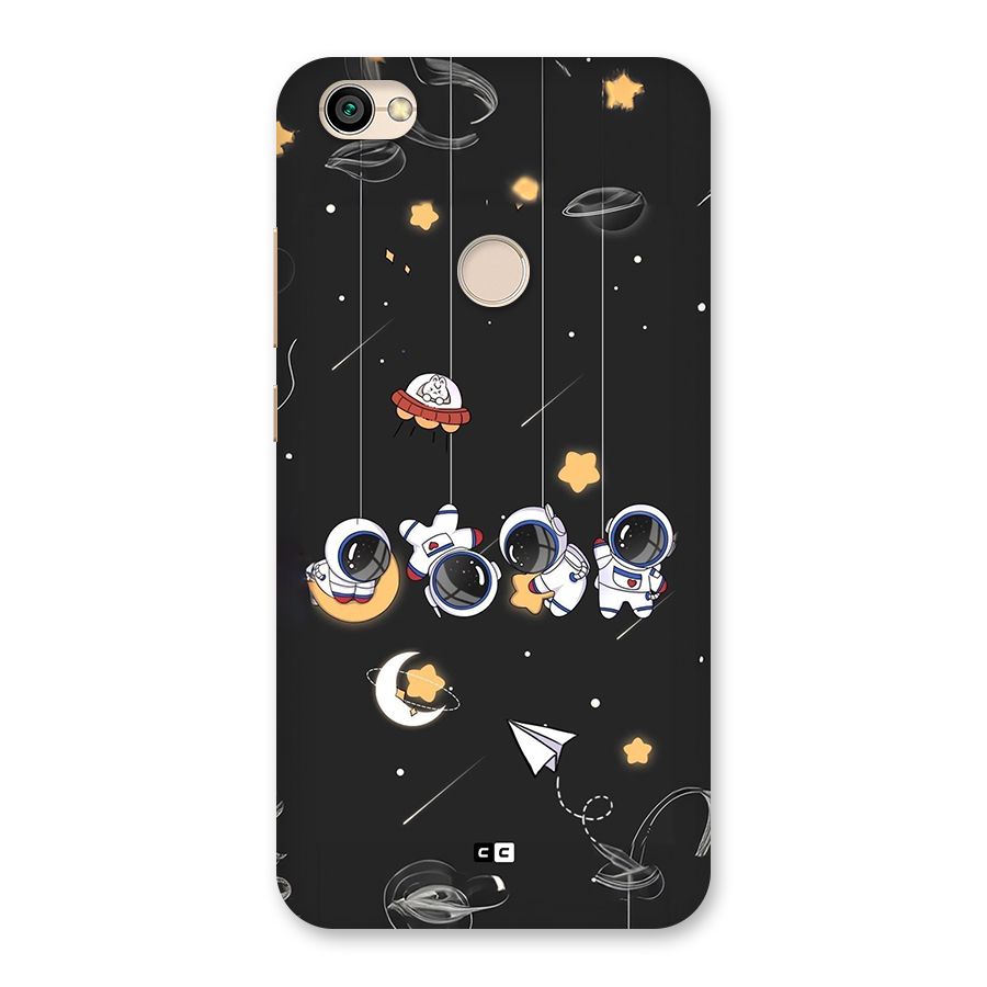 Hanging Astronauts Back Case for Redmi Y1 2017