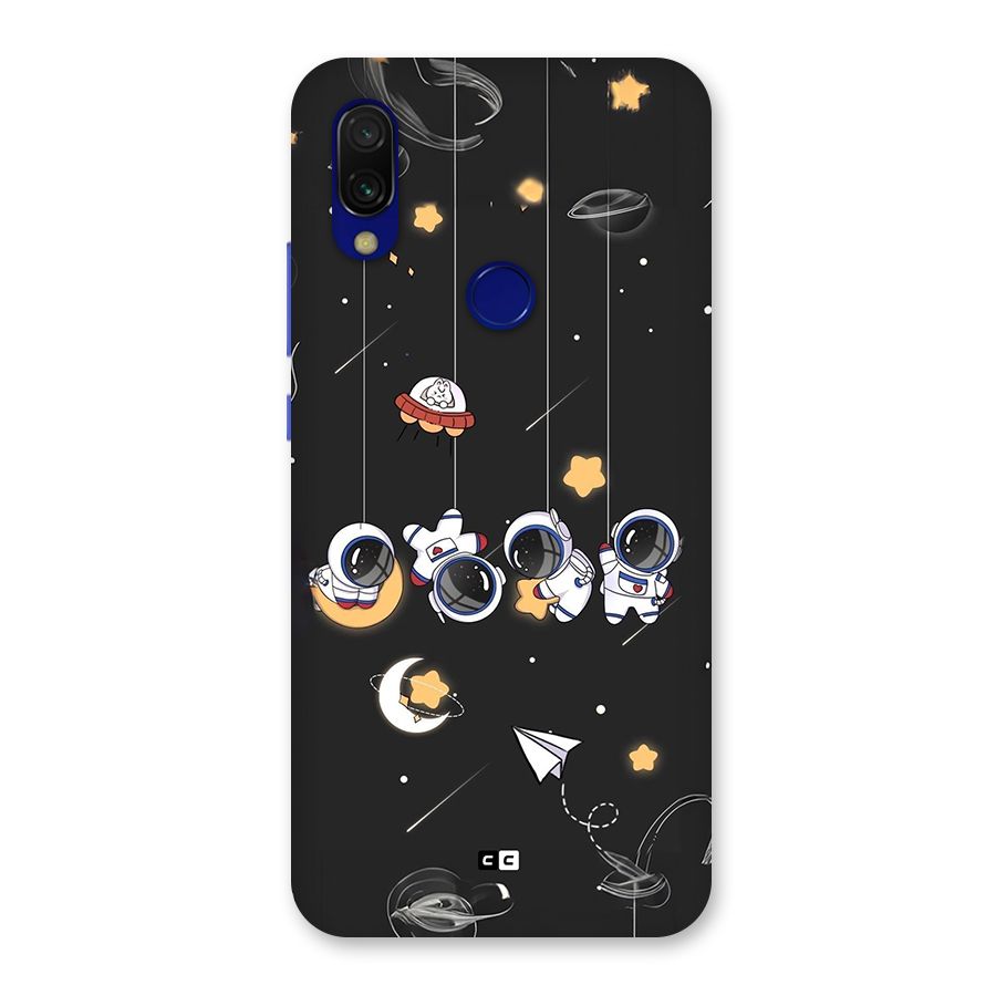 Hanging Astronauts Back Case for Redmi Y3