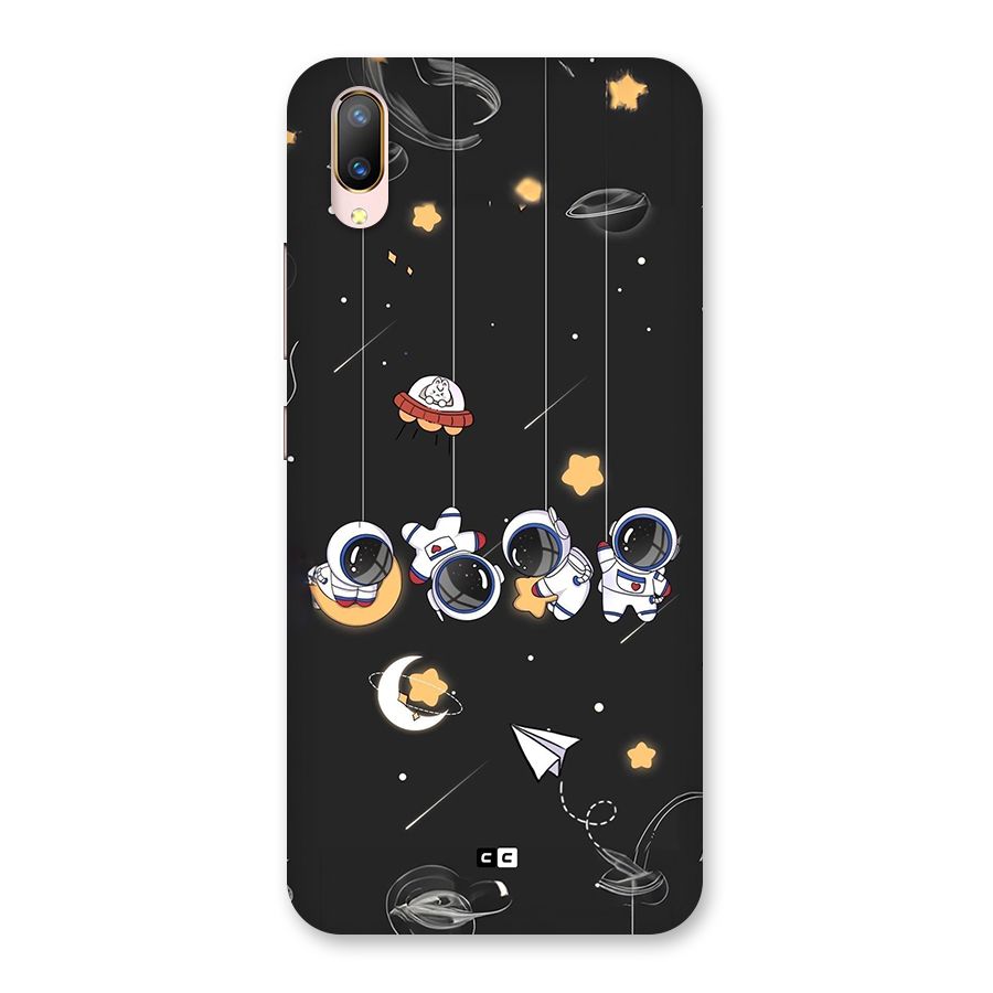 Hanging Astronauts Back Case for Vivo V11 Pro