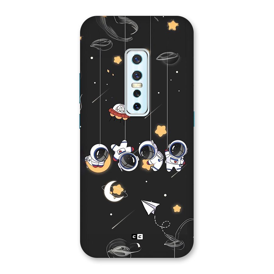 Hanging Astronauts Back Case for Vivo V17 Pro