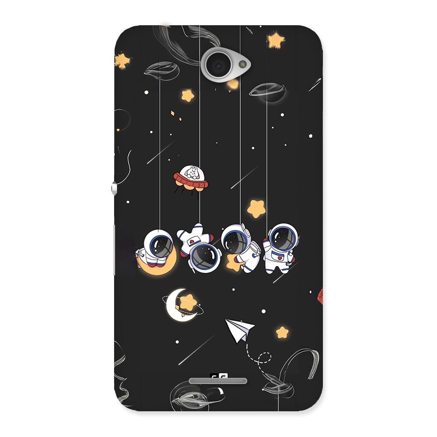 Hanging Astronauts Back Case for Xperia E4
