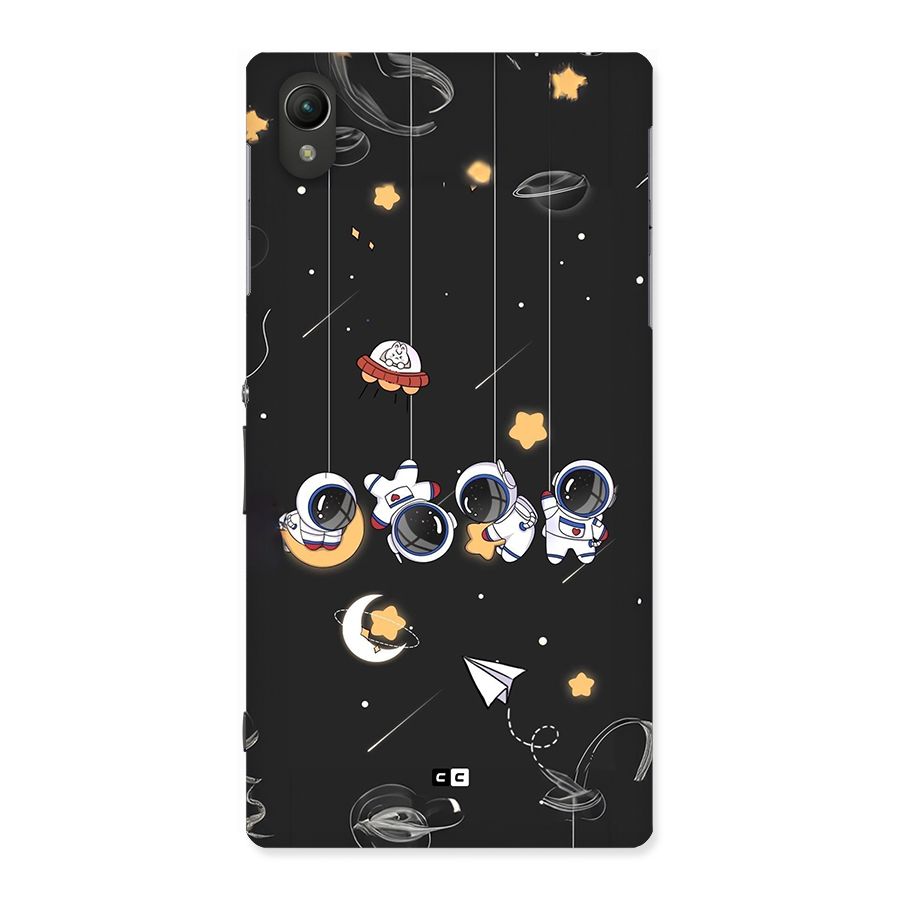 Hanging Astronauts Back Case for Xperia Z1