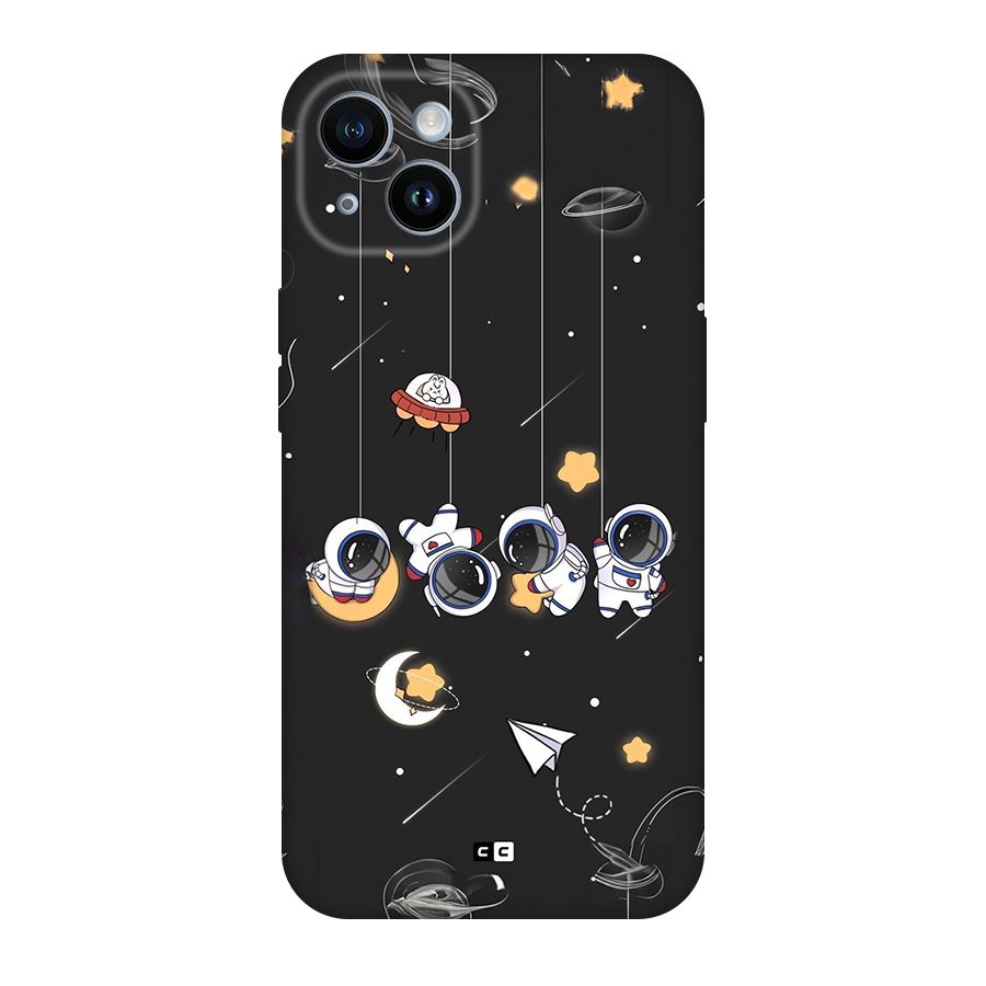 Hanging Astronauts Back Case for iPhone 14