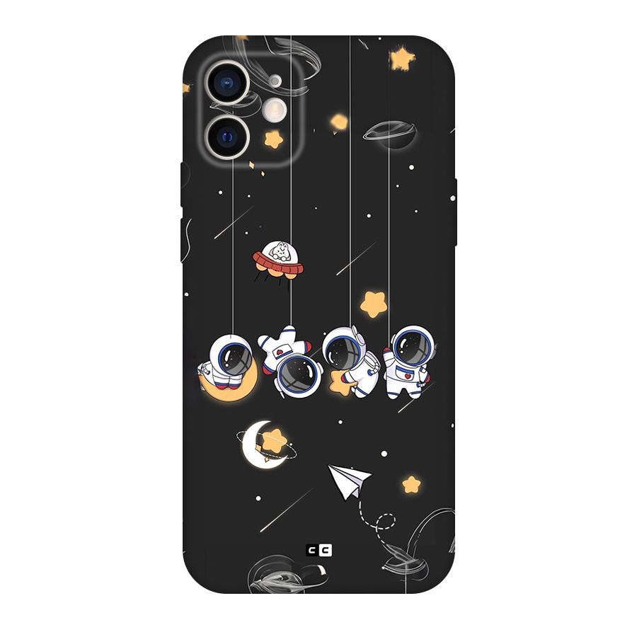 Hanging Astronauts Back Case for iPhone 12