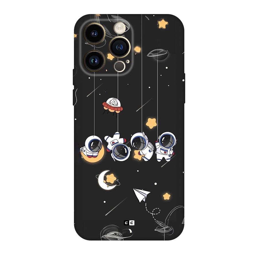 Hanging Astronauts Back Case for iPhone 14 Pro Max