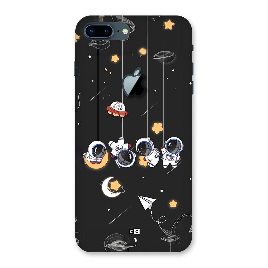 Hanging Astronauts Back Case for iPhone 7 Plus Apple Cut