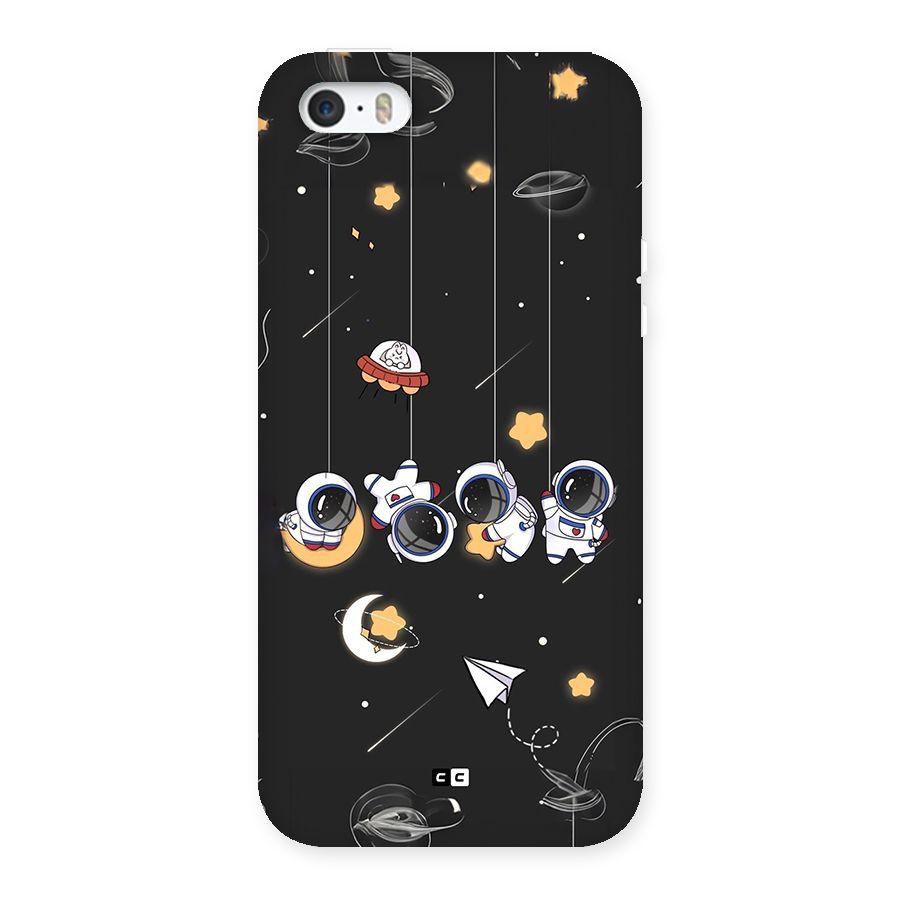 Hanging Astronauts Back Case for iPhone SE 2016