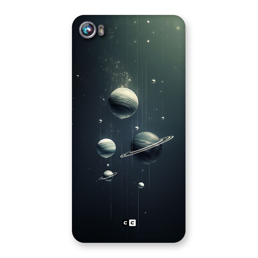 Hanging Planets Back Case for Canvas Fire 4 (A107)