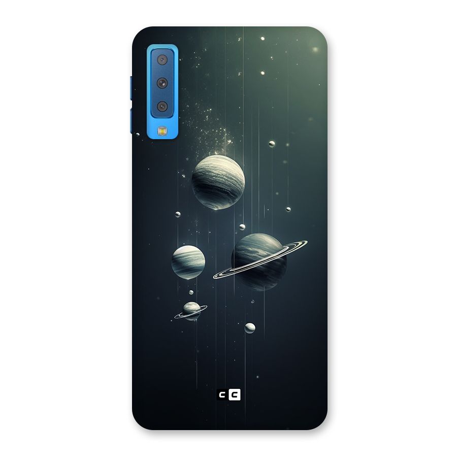 Hanging Planets Back Case for Galaxy A7 (2018)