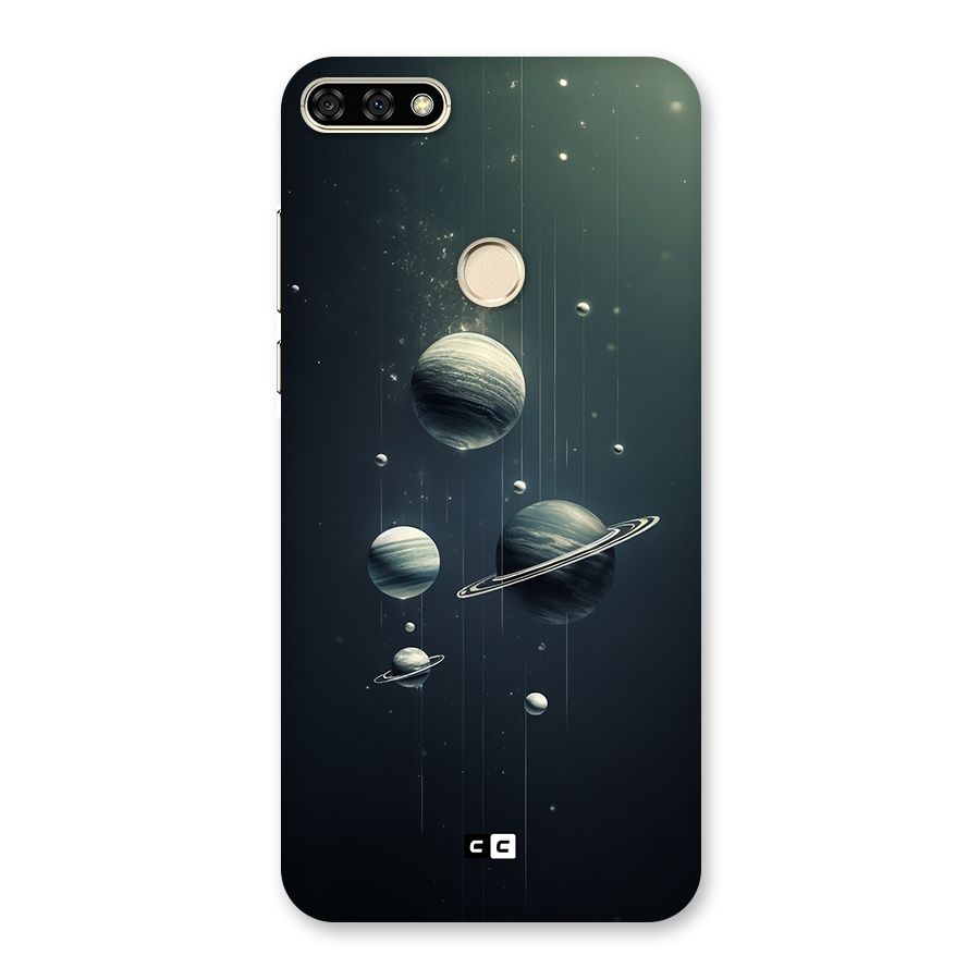 Hanging Planets Back Case for Honor 7A