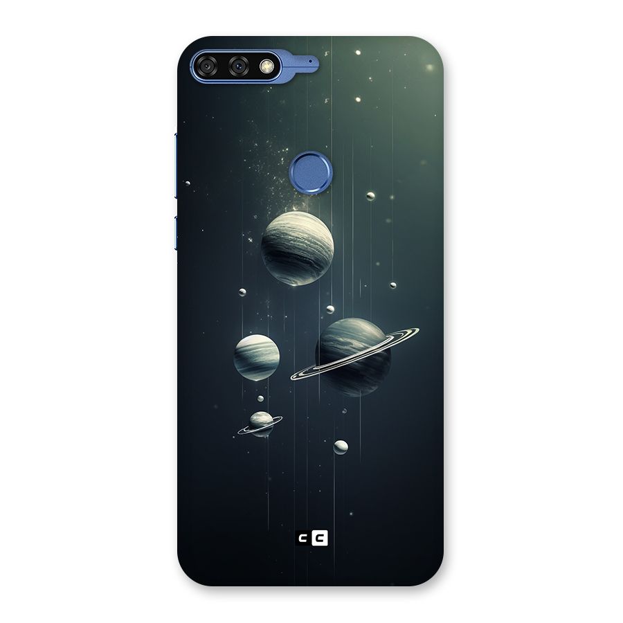 Hanging Planets Back Case for Honor 7C