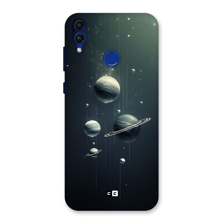 Hanging Planets Back Case for Honor 8C