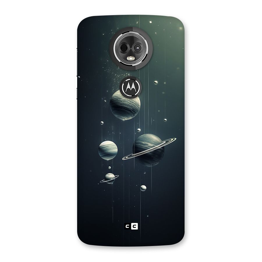 Hanging Planets Back Case for Moto E5 Plus