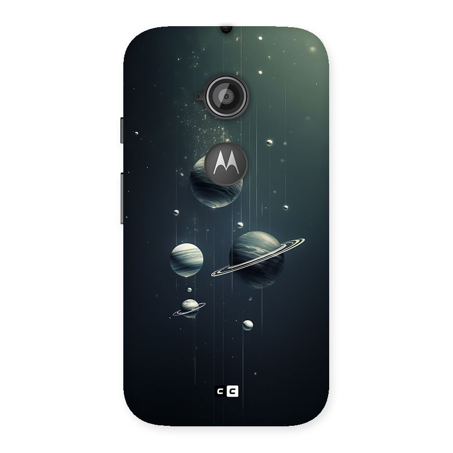 Hanging Planets Back Case for Moto E 2nd Gen