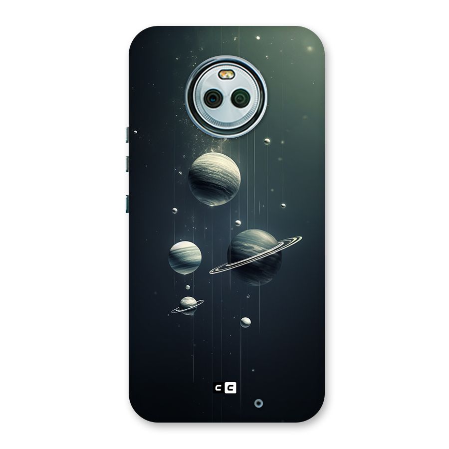 Hanging Planets Back Case for Moto X4