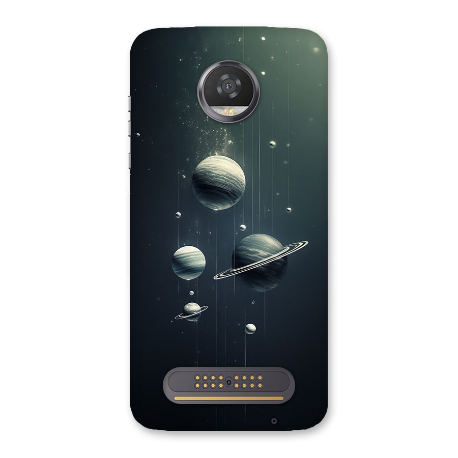 Hanging Planets Back Case for Moto Z2 Play