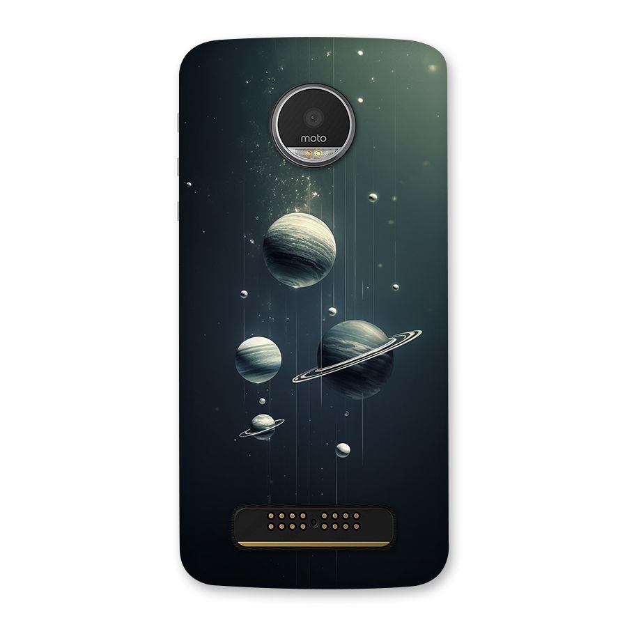 Hanging Planets Back Case for Moto Z Play