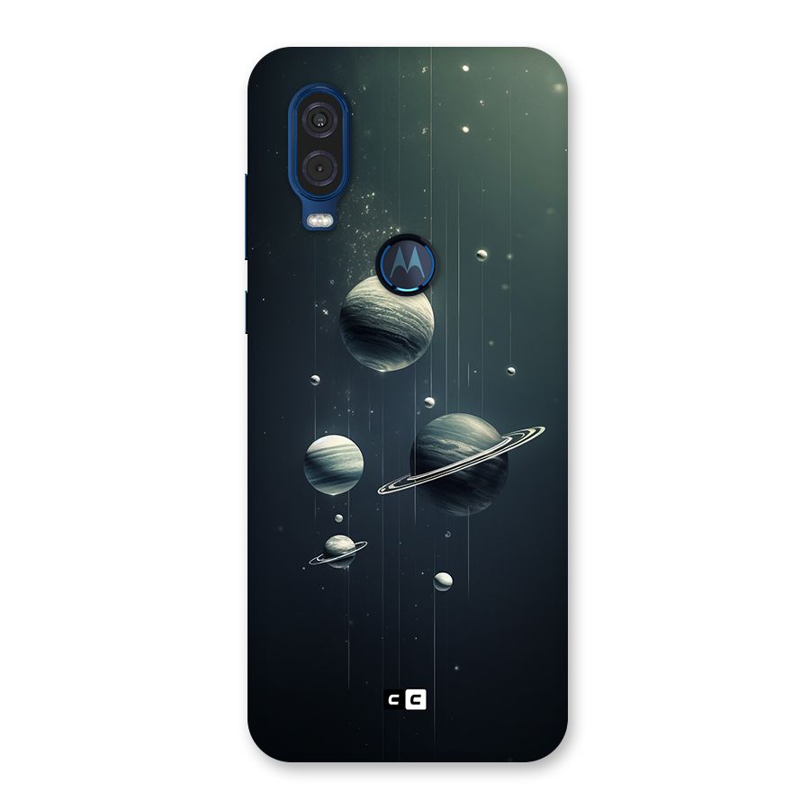 Hanging Planets Back Case for Motorola One Vision