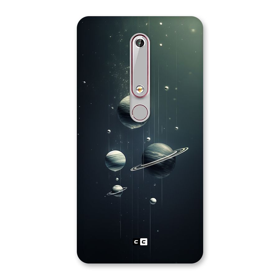 Hanging Planets Back Case for Nokia 6.1