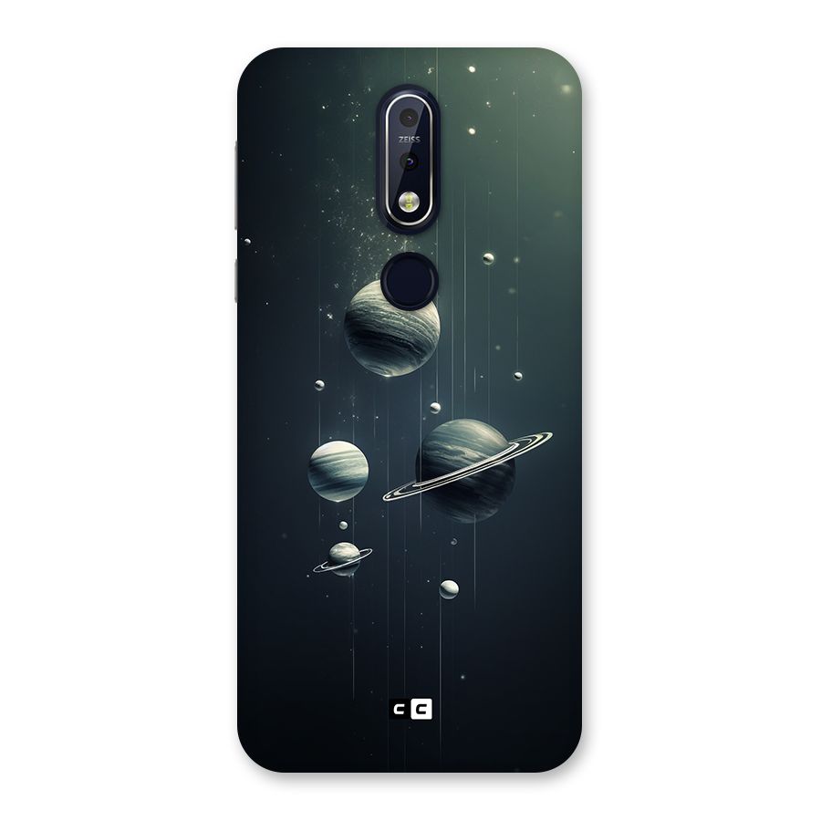 Hanging Planets Back Case for Nokia 7.1
