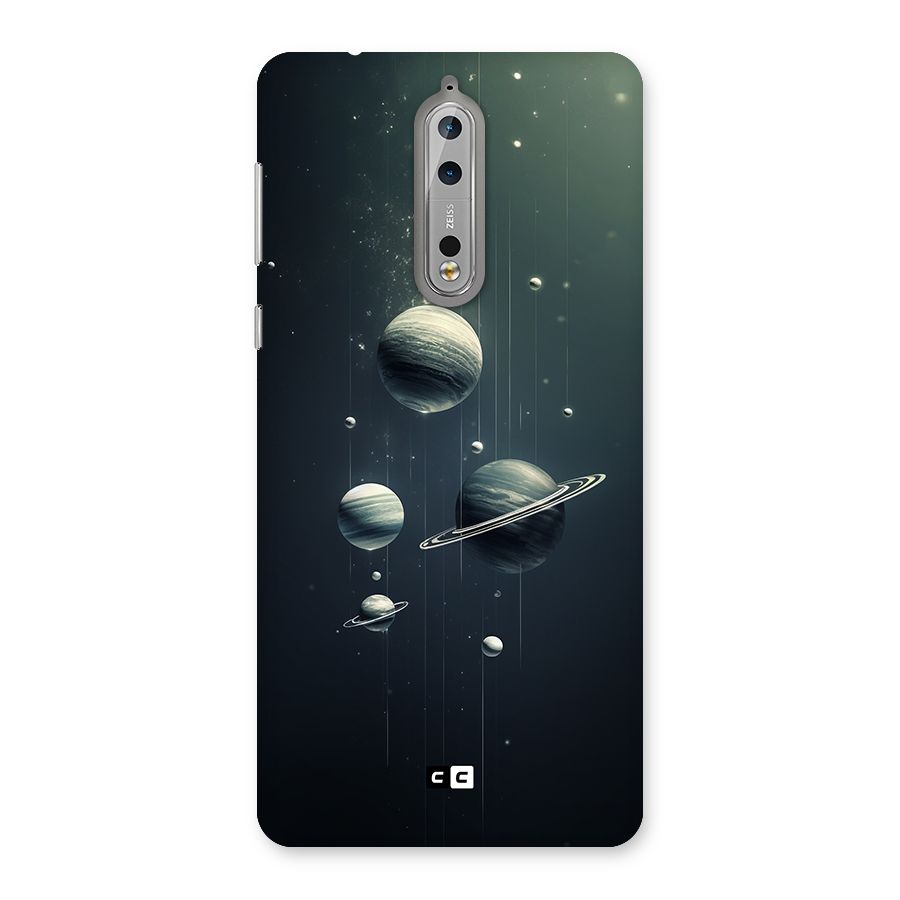 Hanging Planets Back Case for Nokia 8