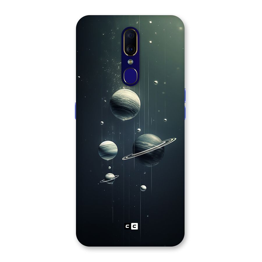 Hanging Planets Back Case for Oppo F11
