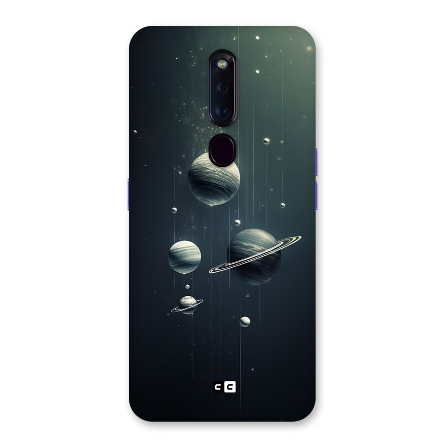Hanging Planets Back Case for Oppo F11 Pro