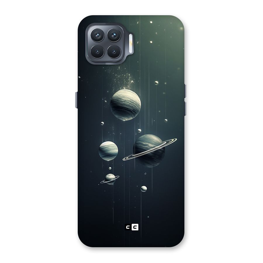 Hanging Planets Back Case for Oppo F17 Pro