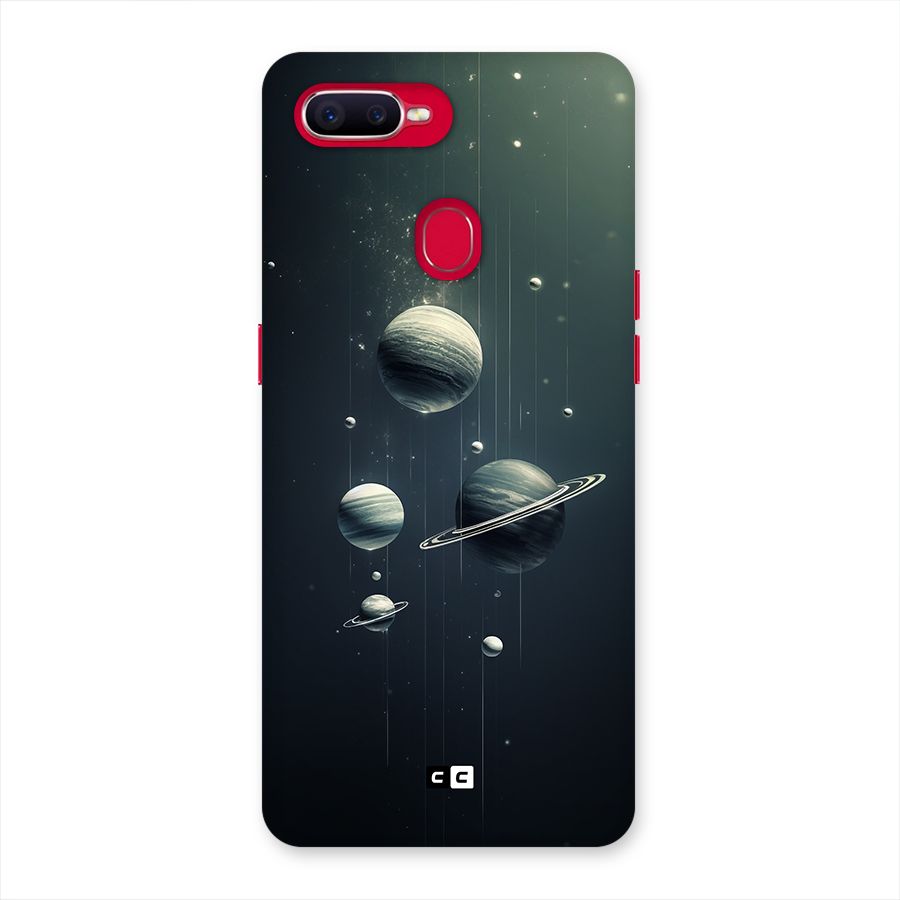 Hanging Planets Back Case for Oppo F9 Pro