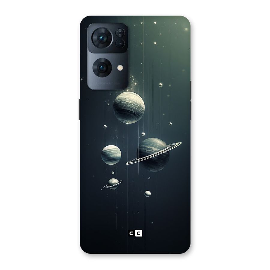 Hanging Planets Back Case for Oppo Reno7 Pro 5G