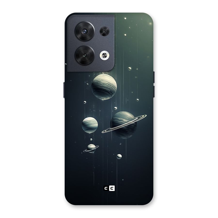 Hanging Planets Back Case for Oppo Reno8 5G