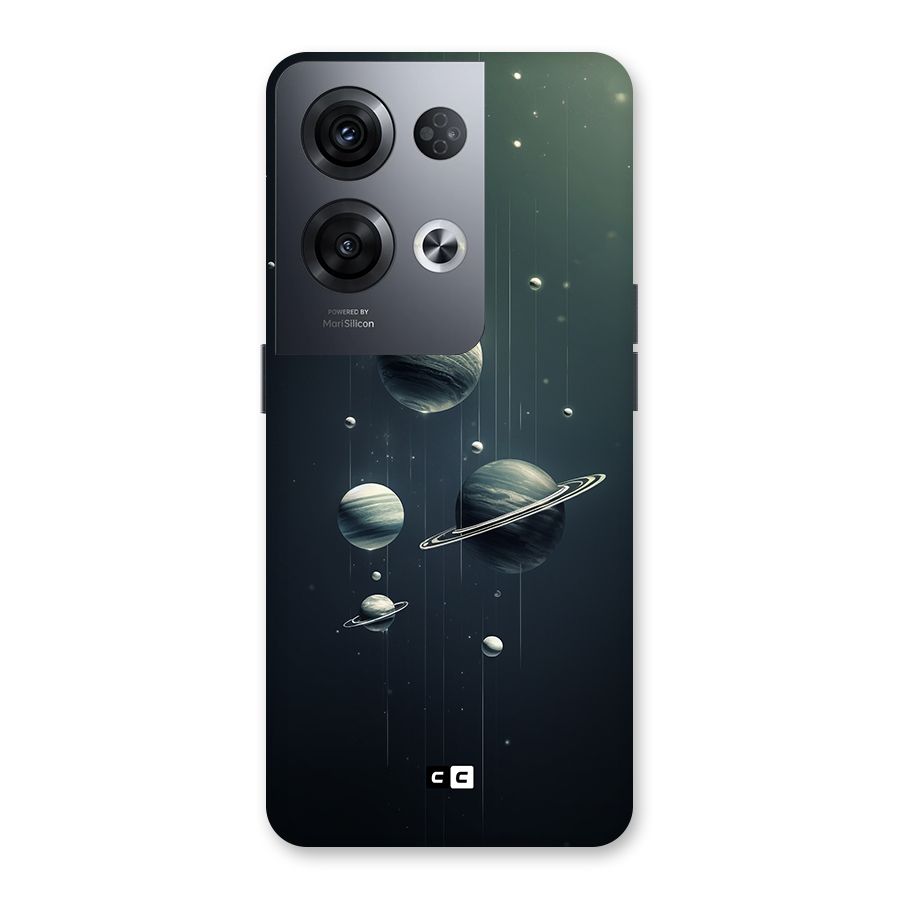 Hanging Planets Back Case for Oppo Reno8 Pro 5G