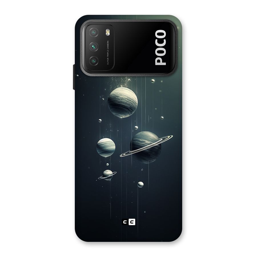 Hanging Planets Back Case for Poco M3